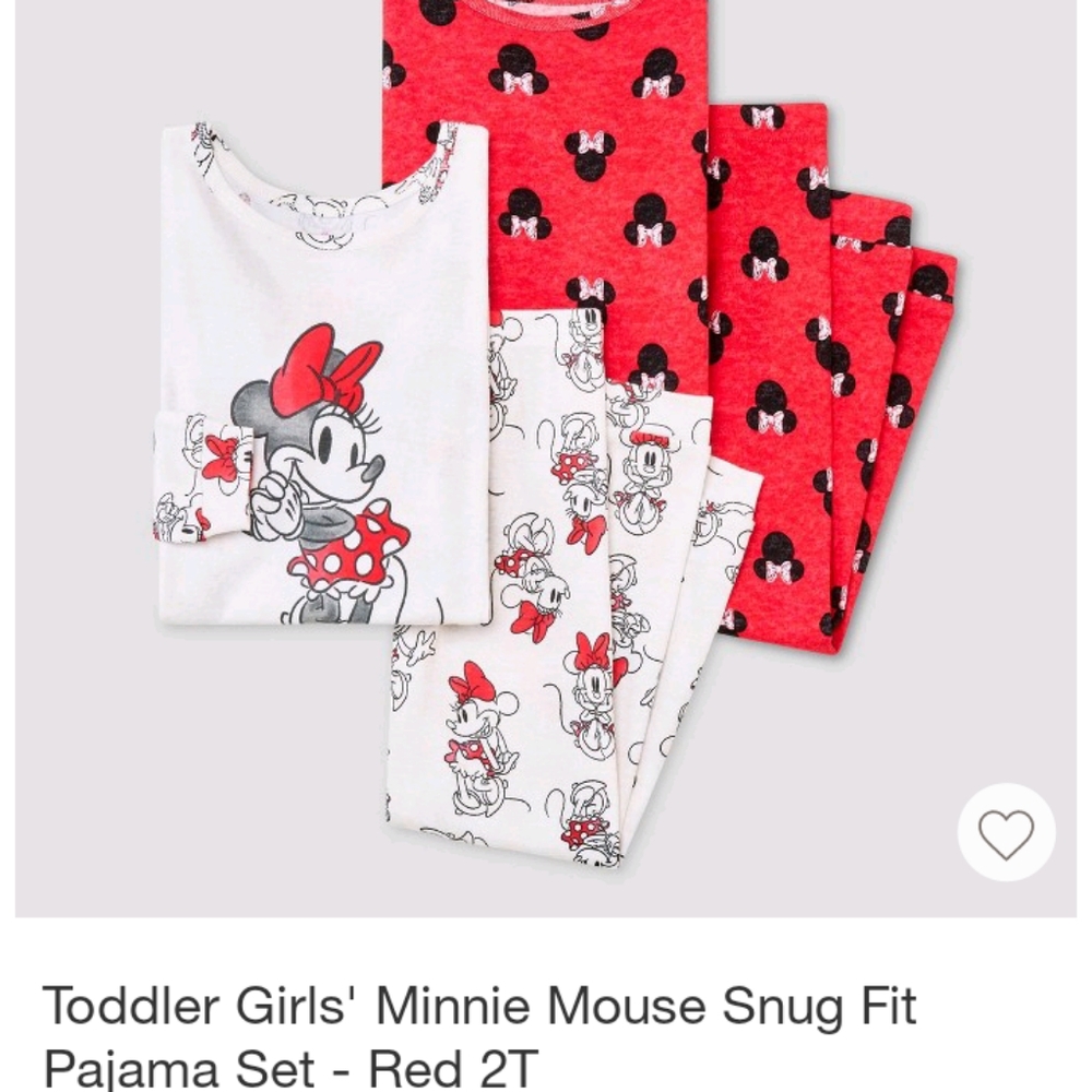 Minnie Mouse PJs